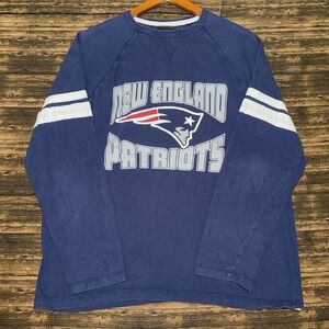 NFL New England Patriots Long Sleeve T Shirt Size XL